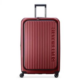DELSEY SECURITIME ZIP H 4DW EXP TROL 77CM RED - أمتعة السفر