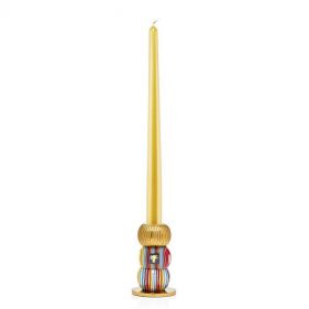 GEMELLI CANDLE HOLDER GOLD : BAOBAB - شموع