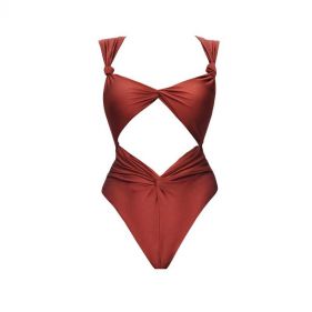 RORA CUT OUT ONE PIECE SWIMSUIT - ملابس سباحة RORA مقطعة،  قطعة واحدة