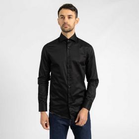 SHIRT LS  - قميص سادة كم طويل  