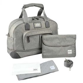 AMSTERDAM CHANGING BAG HEATHER GREY - إكسسوارات