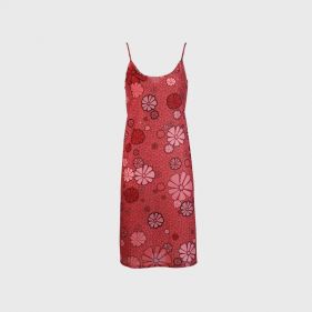 EDO SLIP DRES COTTON - فستان