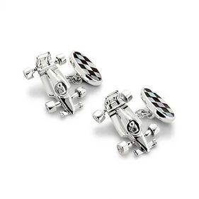 RACING CAR CUFFLINKS  - أزرار الكم