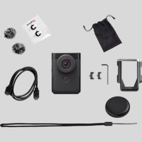 CANON DSC PS V10 ADV VLOGGING KIT BK - كاميرا رقمية مدمجة