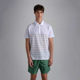 POLO SHIRT KNITTED  - بولو كم قصير