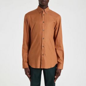 SHIRT LS - قميص سادة كم طويل