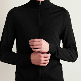 CARDIGAN ZIP - جاكيت صوف