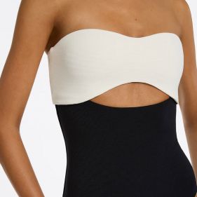 CUT OUT BANDEAU 1PCE  - مايوه قطعة واحدة