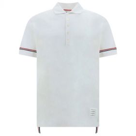 SS RIB CUFF POLO  - بولو كم قصير