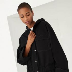 CARDIGAN SWEATSHIRT  - بلوزة قطنية رياضية