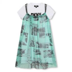 GIRL T-SHIRT DRESS  - فستان