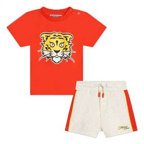 BABY BOY T-SHIRT+SHORT  - طقم اطفال