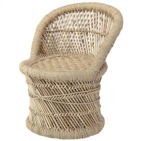 NATURAL STRAW GRASS CHAIR 46 X 40 X 76 - كرسي