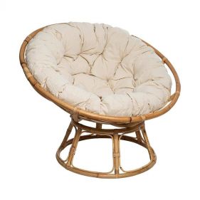 PAPASAN NATURAL RATTAN ARMCHAIR 115H70 - كرسي