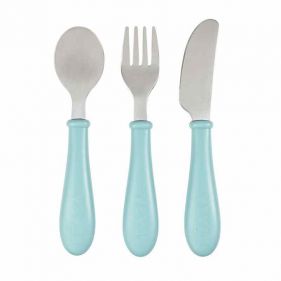 STAINLESS STEEL TRAINING CUTLERY AIRY GREEN - إكسسوارات