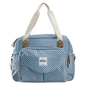 GENEVA II CHANGING BAG PLAY PRINT BLUE - إكسسوارات