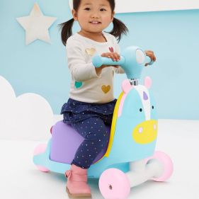 Zoo Ride-On Toy Unicorn - لعبه اطفال