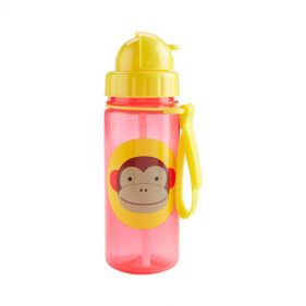 Zoo Straw Bottle Monkey - زجاجة رضاعة