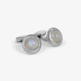 CUFFLINKS MOONSTONE  - أزرار الكم