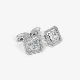 CUFFLINKS DIAMOND  - أزرار الكم