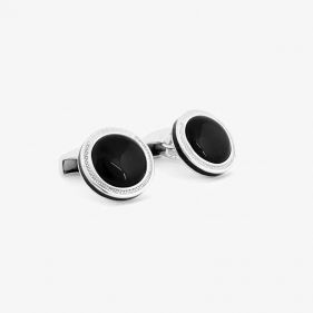 CUFFLINKS ONYX STONE  - أزرار الكم