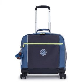 LARGE WHEELED BAG FANTASY BLUE BL - شنطة ظهر