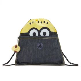 MEDIUM BACKPACK MINION JEANS BL - شنطة ظهر