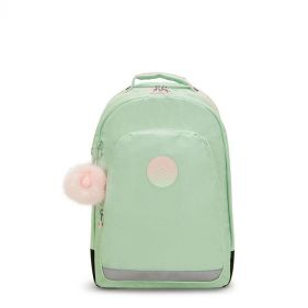 LARGE BACKPACK SOFT GREEN MET - شنطة ظهر