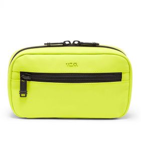 TRAVEL ACCESS ZIP AROUND CASE ACID GREEN ACID GREEN OS - إكسسوارات سفر