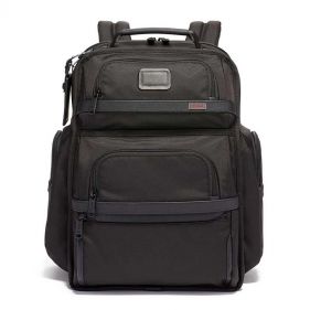 TUMI ALPHA TUMI BRIEF PACK BLACK OS