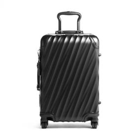 19 DEGREE ALUMINUM CONTINENTAL CARRY ON MATTE MATTE BLACK OS