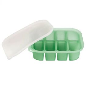 SILICONE EASY -FREEZE TRAY - 8 CUPS - PEA GREEN - حقائب