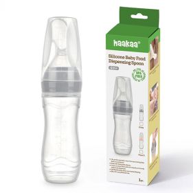 BABY FOOD DISPENSING SPOON - GREY - حقائب