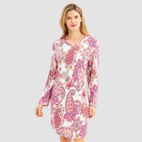 NIGHTDRESS ROUND NECK  - طقم نوم