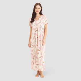 NIGHTDRESS V-NECK  - طقم نوم