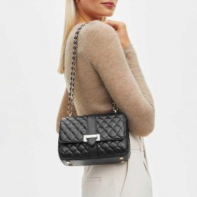 LOTTIE BAG BLACK - حقيبة على الكتف