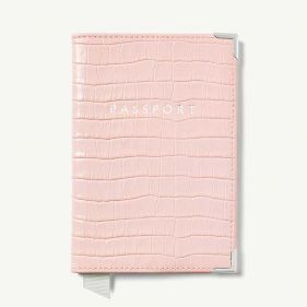 PLAIN PASSPORT COVER - إكسسوارات