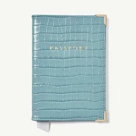 PLAIN PASSPORT COVER - إكسسوارات