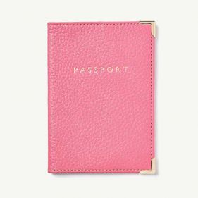 PLAIN PASSPORT COVER - إكسسوارات