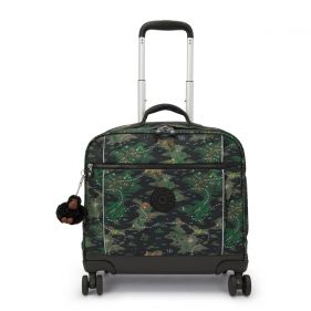 LARGE WHEELED BAG NEW STORIA : KIPLING : CAMO TREASURE : OS