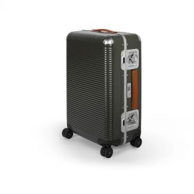 BANK LIGHT SPINNER 68 POLYCARBONATE : FABBRICA PELLETTERIE MILANO : MOSS GREEN : OS - أمتعة زي إتش