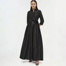 JULIP S S BELTED GOWN  - فستان