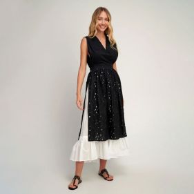 BRODERIE DRESS - فستان