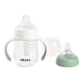 2  IN  1 LEARNING CUP SAGE GREEN - إكسسوارات