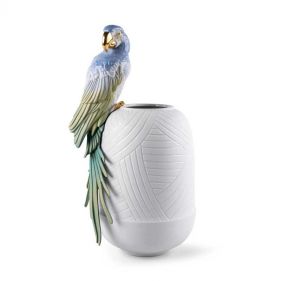 MACAW BIRD VASE - مزهرية