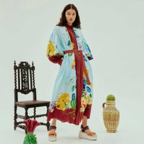 DAHLIA SHIRTDRESS - فستان