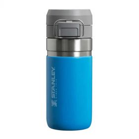 STANLEY GO 473ML/16OZ QUICK FLIP BTL AZURE-10-09148-095 - زجاجة بغطاء سريع الفتح