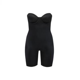 STRAPLESS CUPPED BODYSUIT  - بدلة من قطعة واحدة