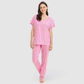PYJAMAS V-NECK OVERCUT  - بيجاما