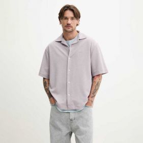 SHIRT  - قميص سادة كم طويل  